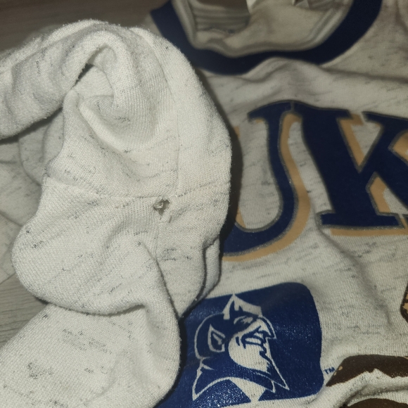 Adult Vintage Duke University Football Sweatshirt - Picture 5 of 5